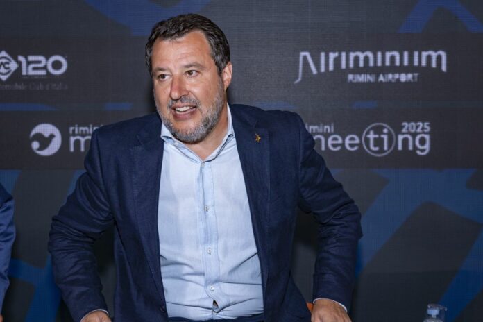 Rimini, Meeting 2025, 27 agosto, Matteo Salvini, Ministro delle Infrastrutture e Vice Presidente del Consiglio dei Ministri